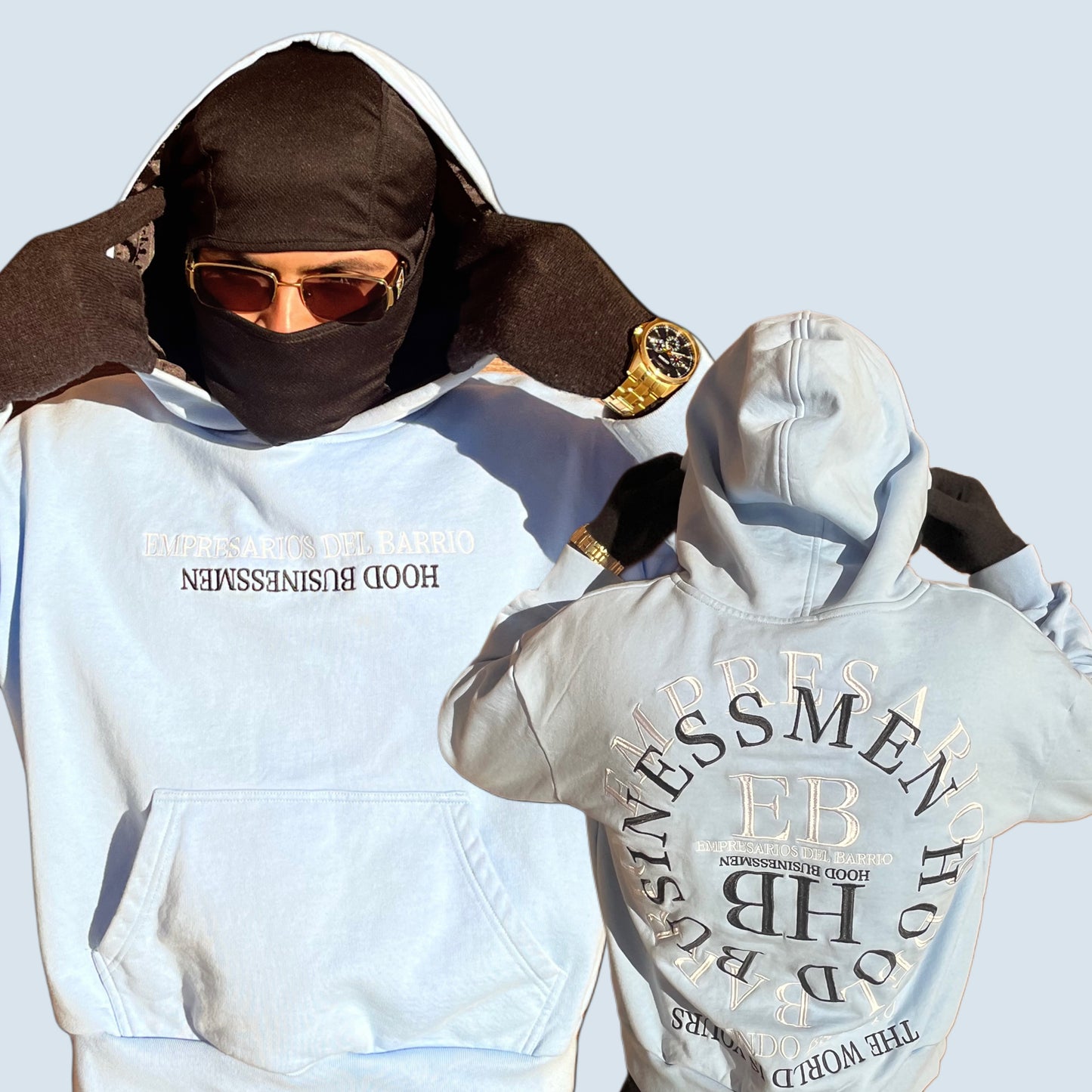 Empresario Light Blue Hoodie
